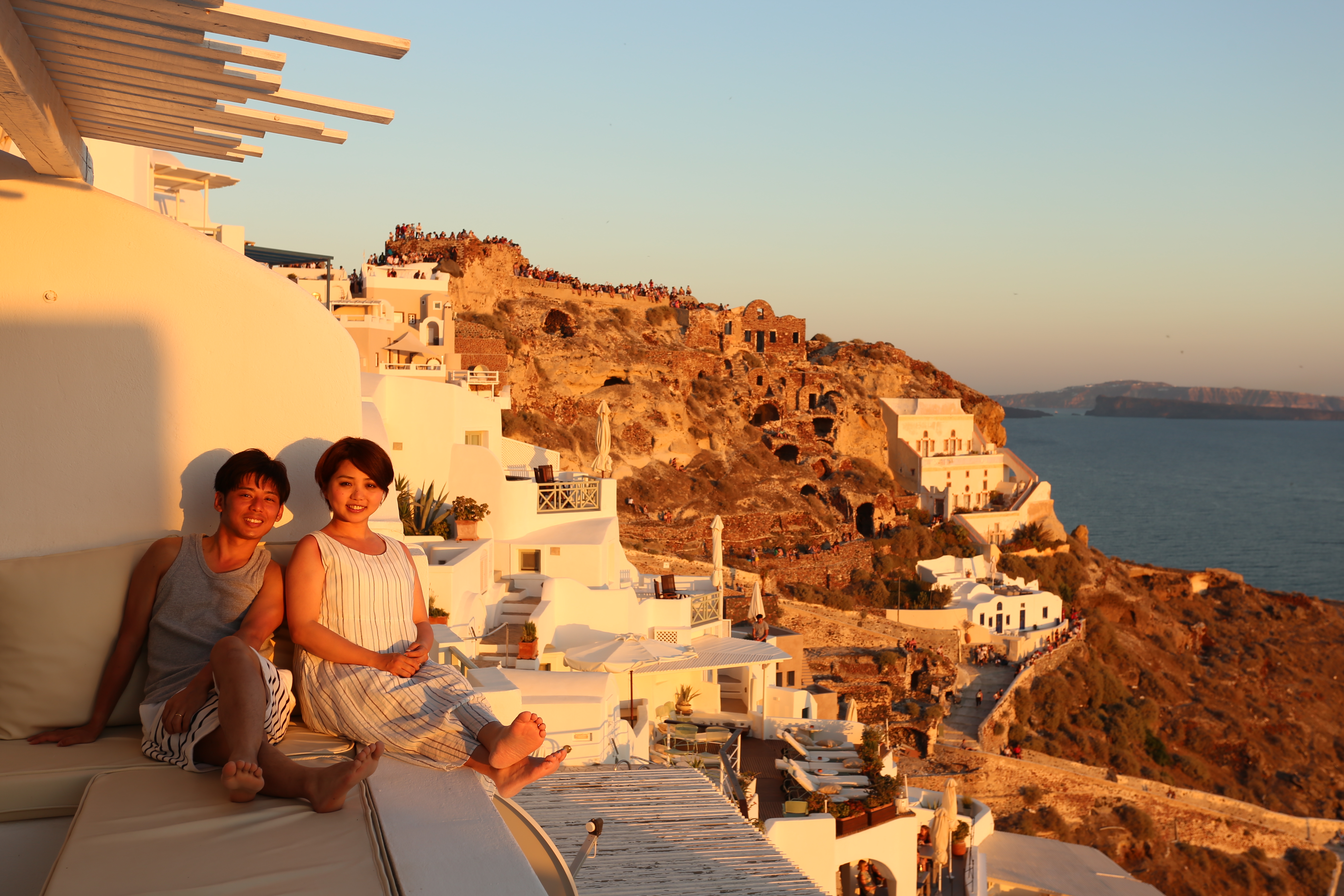 絶景 ギリシャ サントリーニ島の旅 新婚旅行 ハネムーン予約 アニバーサリートラベル